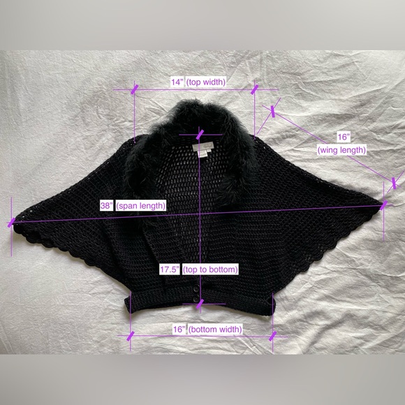 Vintage Spiegel Maribou Feather Shrug - Picture 11 of 11